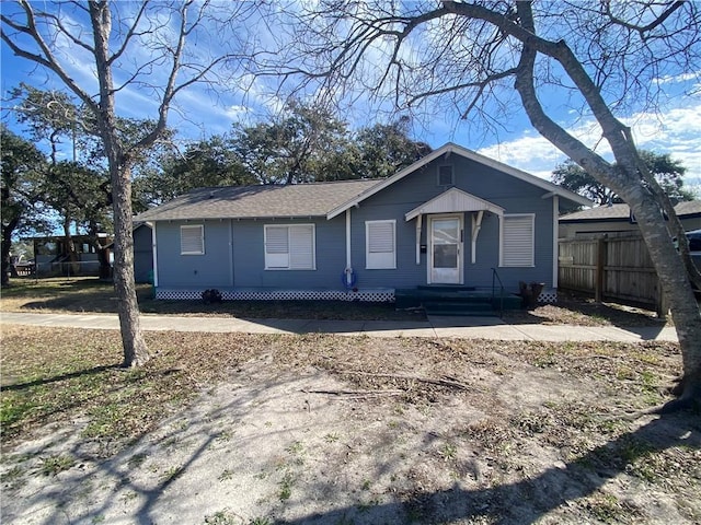 view of front of house