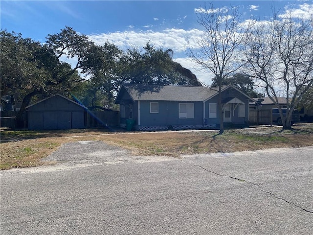 view of ranch-style house