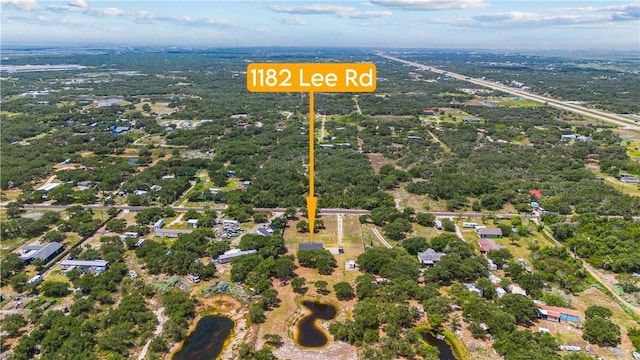 1182 Lee Rd, Aransas Pass, TX 78336 - aerial view of property and surrounding area