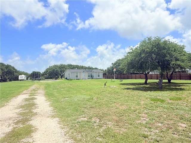 1182 Lee Rd, Aransas Pass, TX 78336 - view of yard with driveway