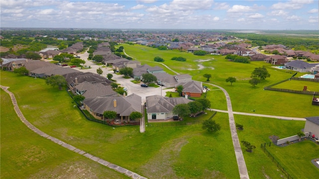 bird's eye view featuring a residential view