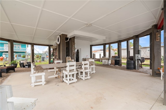 view of patio / terrace featuring area for grilling