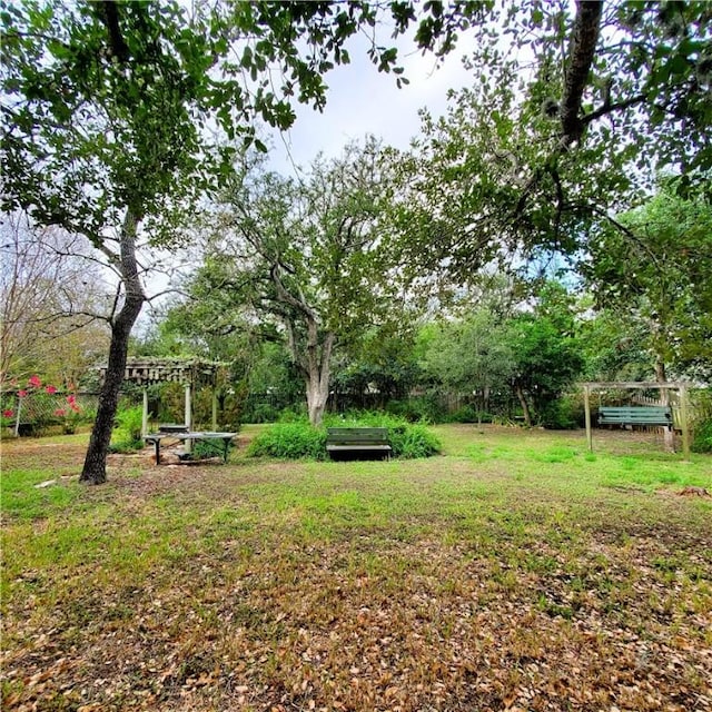 711 E Lott St, Beeville, TX 78102 - view of green lawn