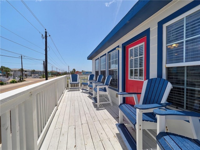 514 Royal Palm Dr, Port Aransas, TX 78373 - view of deck