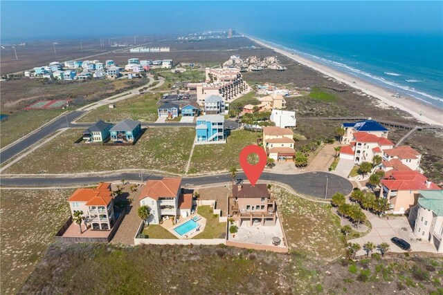 113 Sea Air Ln, Port Aransas, TX 78373 - aerial view of expansive coastline