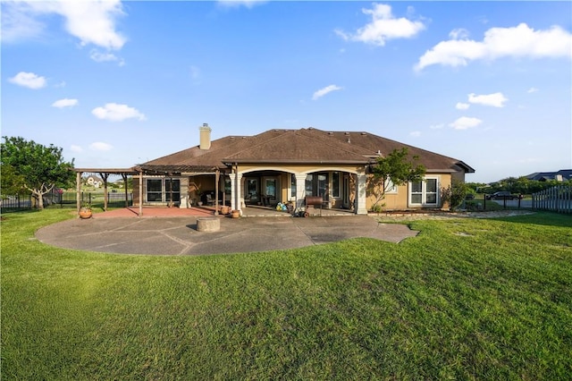 8401 Lago Vista Dr, Corpus Christi, TX 78414 - rear view of property featuring a patio