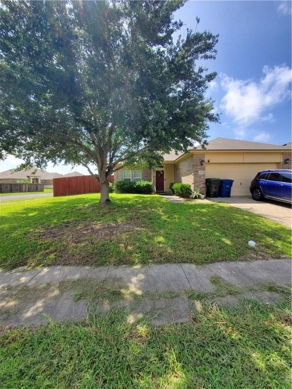 2602 Whirlwind St, Corpus Christi, TX 78414 - single story home featuring an attached garage and driveway