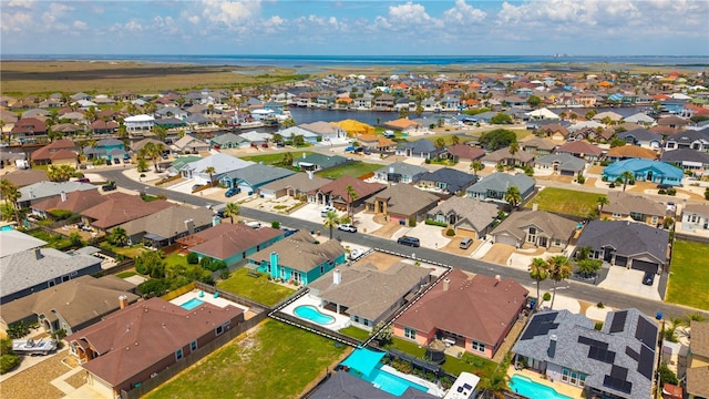 15822 Portillo Dr, Corpus Christi, TX 78418 - aerial overview of property's location with nearby suburban area