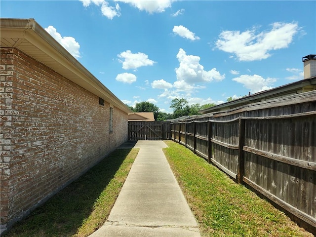 2742 Bramblebush Dr, Corpus Christi, TX 78410 - view of yard with fence