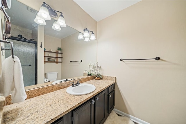 14300 Aloha St Unit 134, Corpus Christi, TX 78418 - bathroom with vanity and a shower stall