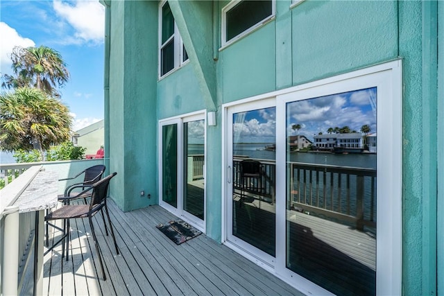 14300 Aloha St Unit 134, Corpus Christi, TX 78418 - balcony with a water view