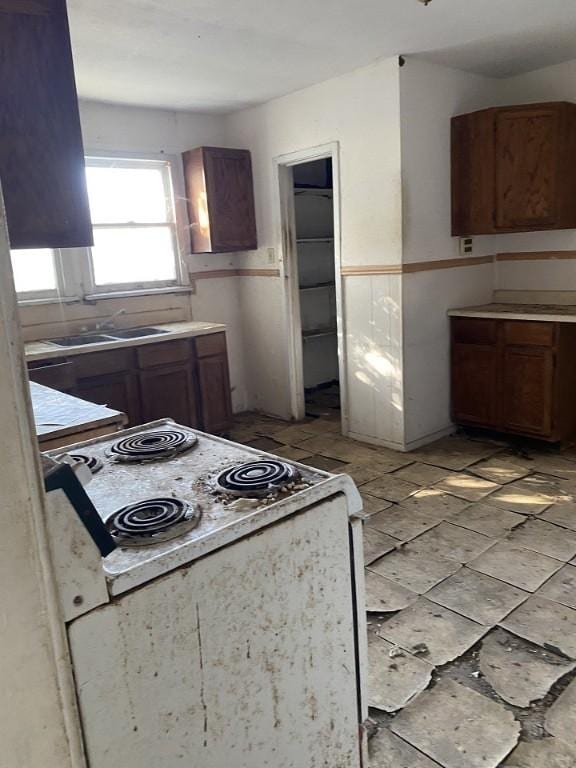 kitchen with a sink