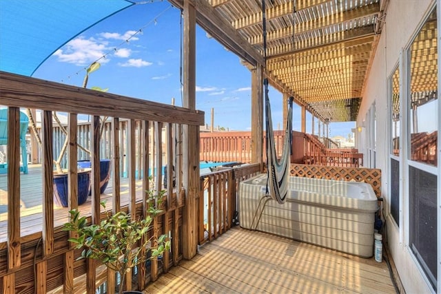 15433 Seamount Cay Ct Unit 4, Corpus Christi, TX 78418 - view of balcony