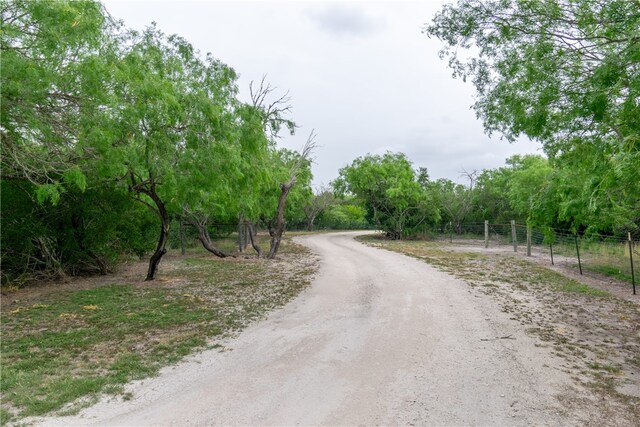 view of road