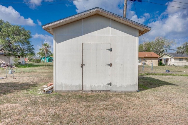 529 Blanco St, Taft, TX 78390 - view of shed