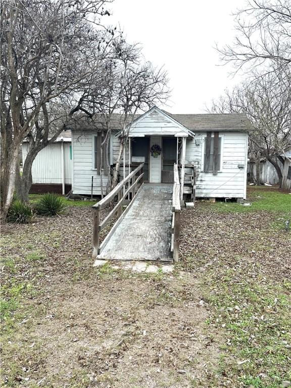 view of bungalow-style home