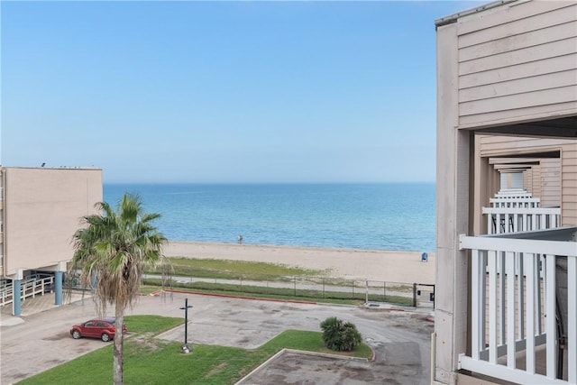 3938 Surfside Blvd Unit 1319, Corpus Christi, TX 78402 - water view with nearby beach