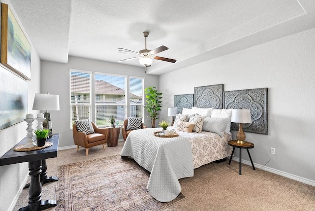2530 Las Estrellas St, Corpus Christi, TX 78414 - bedroom featuring carpet floors and a ceiling fan