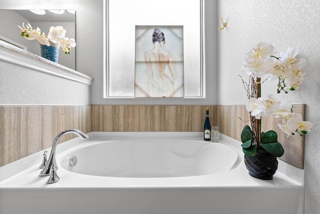 2530 Las Estrellas St, Corpus Christi, TX 78414 - full bath with a bath and a textured wall