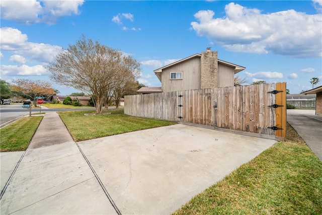 5049 Moultrie Dr, Corpus Christi, TX 78413 - view of patio with a gate