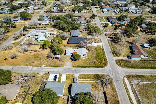 birds eye view of property featuring a residential view