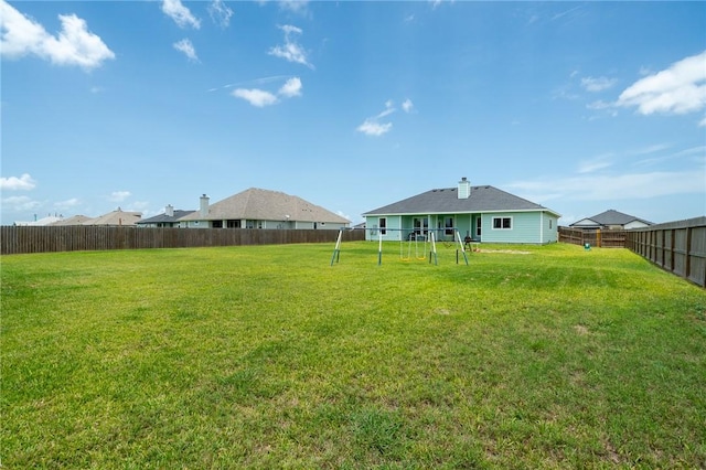 133 Longhorn Dr, Odem, TX 78370 - view of fenced backyard