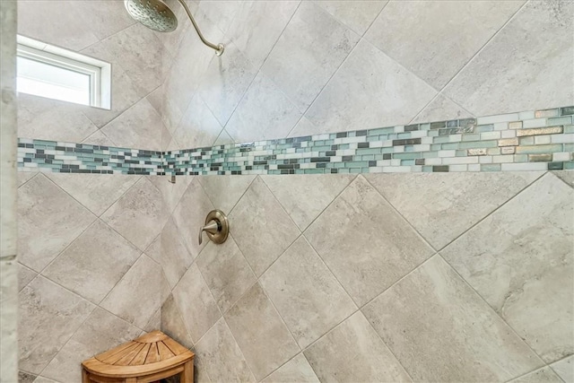 694 Kara Dr, Port Aransas, TX 78373 - bathroom view of tiled shower