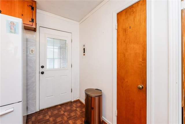 4114 Markins Dr, Corpus Christi, TX 78411 - doorway with ornamental molding