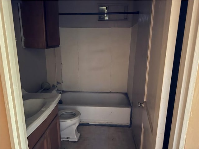 423 S 13th St, Kingsville, TX 78363 - full bathroom featuring toilet and vanity