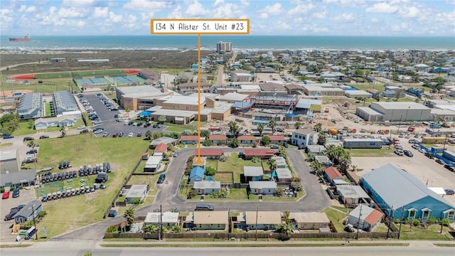 134 N Alister St Unit 23, Port Aransas, TX 78373 - bird's eye view with a water view