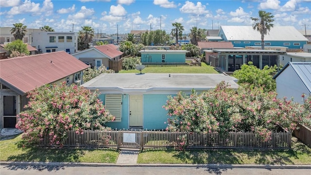 drone / aerial view featuring a residential view