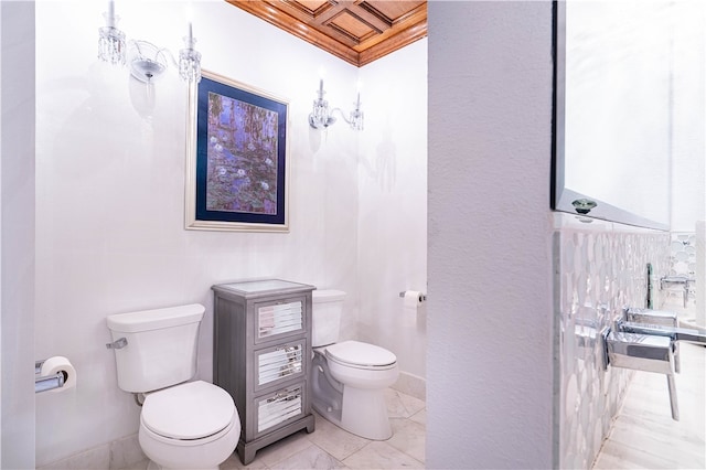 bathroom with toilet