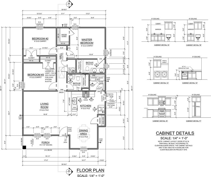 1018 Beechcraft Ave, Corpus Christi, TX 78405 - view of floor plan / room layout