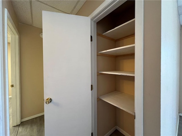 view of closet