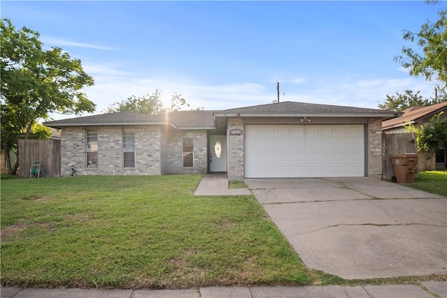 2809 Vancouver Dr, Corpus Christi, TX 78414 - ranch-style house featuring an attached garage, driveway, and brick siding