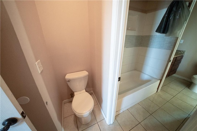 2033 Briarwood Dr, Corpus Christi, TX 78412 - full bath featuring tile patterned floors and bathtub / shower combination