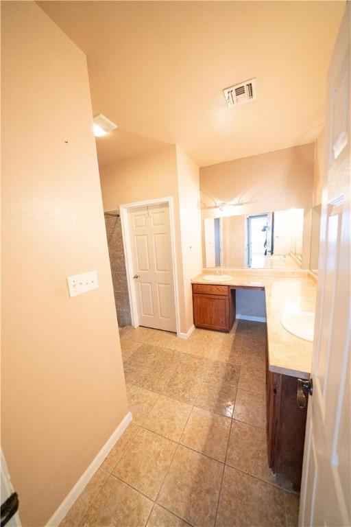 2033 Briarwood Dr, Corpus Christi, TX 78412 - full bath featuring vanity and tile patterned flooring