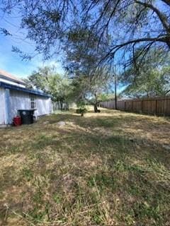 view of yard