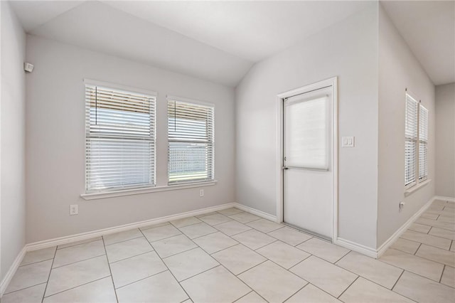 3901 Jayden Dr, Corpus Christi, TX 78410 - unfurnished bedroom featuring light tile patterned floors and baseboards