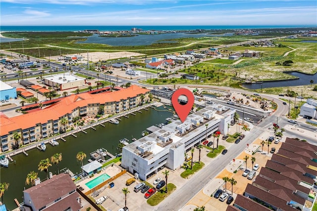 14514 E Cabana St, Corpus Christi, TX 78418 - aerial view of a large body of water