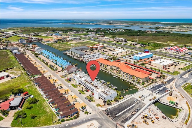 14514 E Cabana St, Corpus Christi, TX 78418 - aerial view of a large body of water