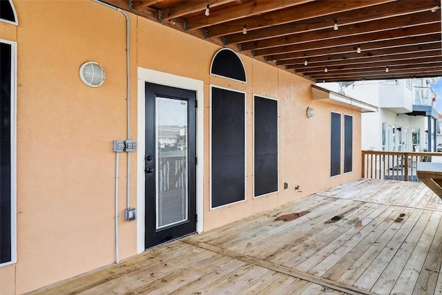 15341 Yardarm Ct, Corpus Christi, TX 78418 - view of deck