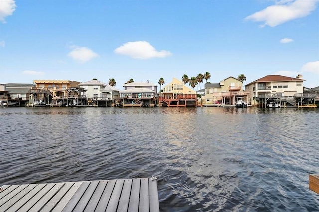 15341 Yardarm Ct, Corpus Christi, TX 78418 - dock with a residential view and a water view