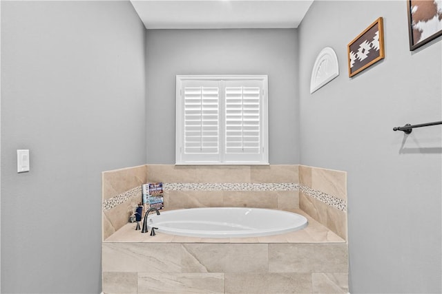 221 Deer Meadows Dr, Alice, TX 78332 - full bathroom featuring a garden tub