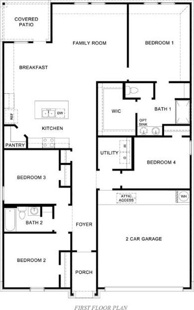 10321 Stone Creek Dr, Corpus Christi, TX 78410 - floor plan / room layout