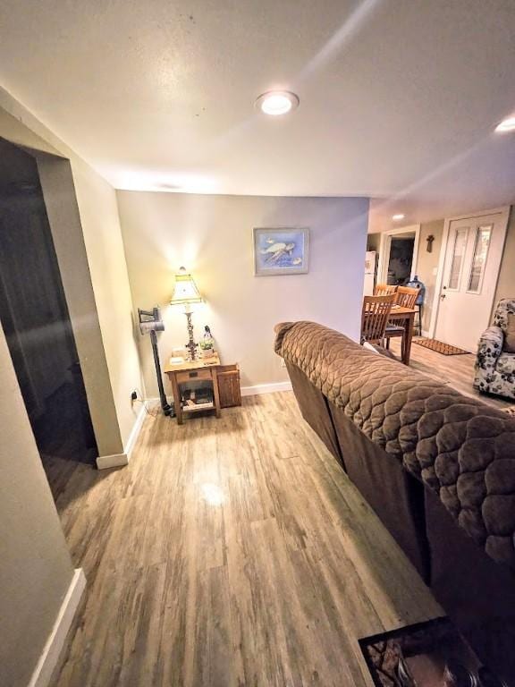402 E Nopal St, Rockport, TX 78382 - kitchen featuring light countertops, light wood finished floors, and stainless steel appliances