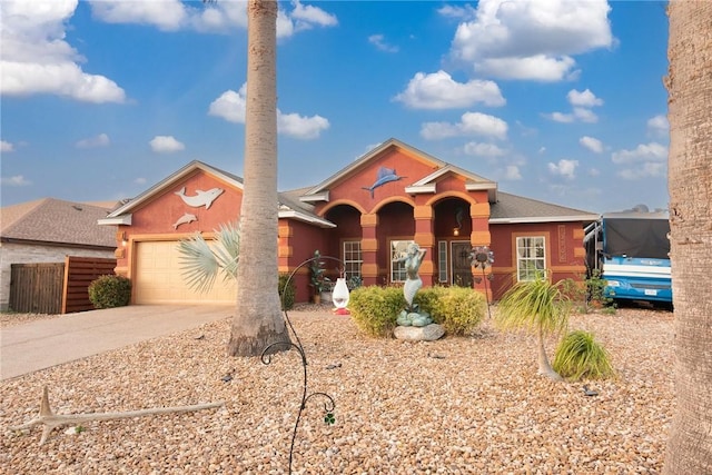 13706 Sea Horse Ave, Corpus Christi, TX 78418 - view of front of property featuring an attached garage and driveway