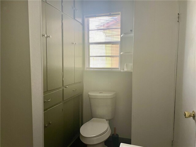 bathroom with toilet