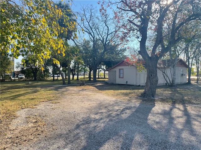view of yard