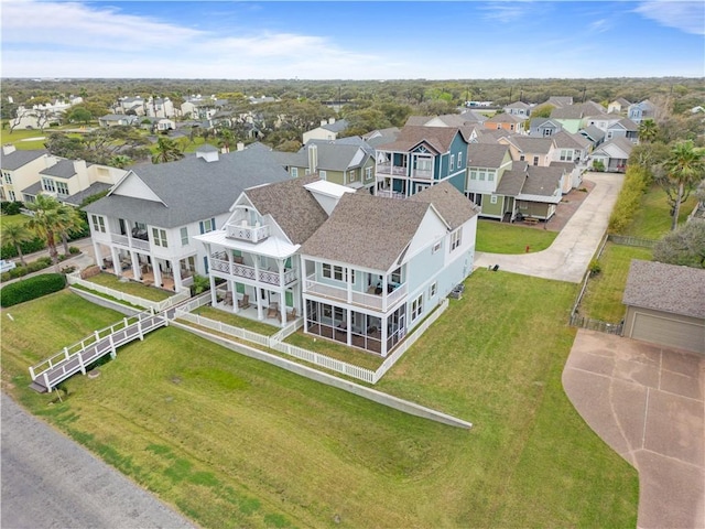 502 Sailhouse Way, Rockport, TX 78382 - bird's eye view with a residential view